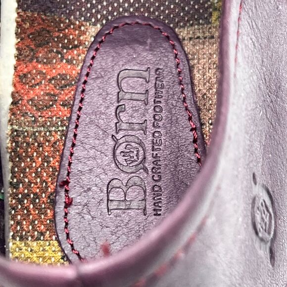 Born Acai Style Purple Slip Ons Size 38.5 US: 7.5 - Picture 15 of 16